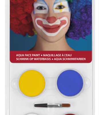 Palette de maquillage Clown