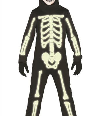 Squelette fluo 7-9 ans