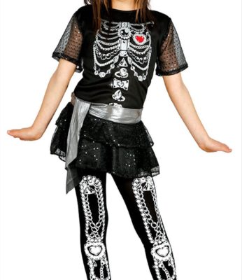 Squelette fille 10-12 ans