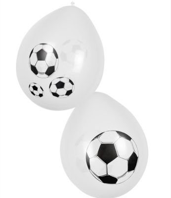 Set de 6 ballons à gonfler Football