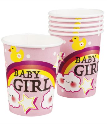 Set de 6 gobelets Baby Girl