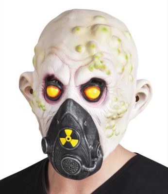Masque en latex Victime nucléaire