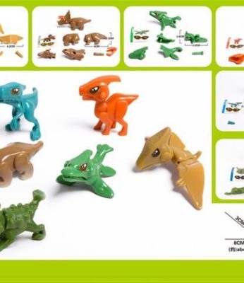 Set de 48 dinosaures en kit