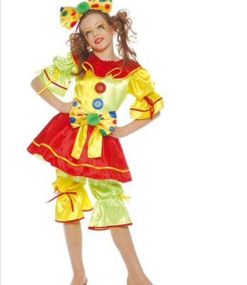 Costume Clown fille 10-12 ans