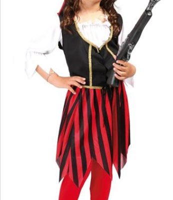 Pirate Fille 7-9 ans