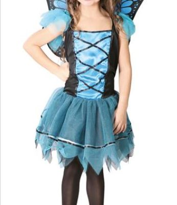 Papillon bleu 10-12 ans