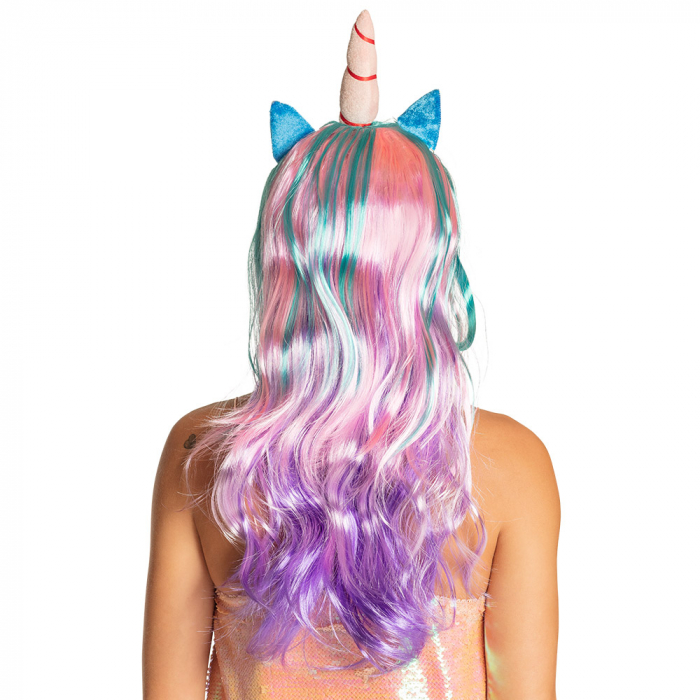 Perruque Licorne main image 1