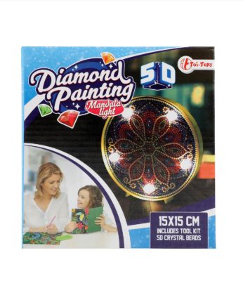 Peinture Diamant Lampe Mandala 5D
