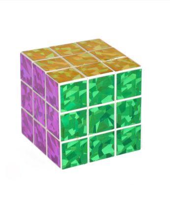 Cube magique scintillant