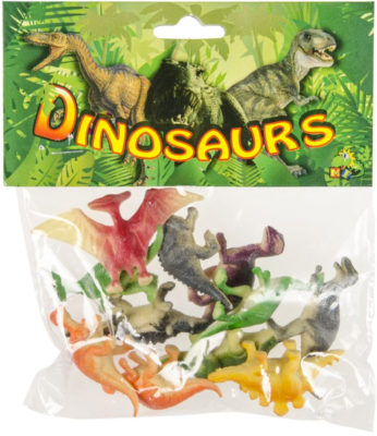 Sachet de 12 dinosaures